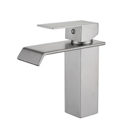 304 stainless steel basin tap black brushed bathroom sink faucet bathroom faucet