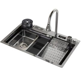 Kitchen Sink Digital Display High Quality 304 Stainless Steel